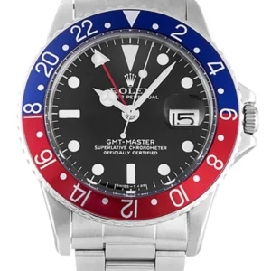 Rolex GMT-Master 40mm Black Dial 16710 Pepsi
