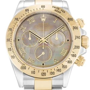 Rolex Daytona 40mm Mother of Pearl Black Dial 116523