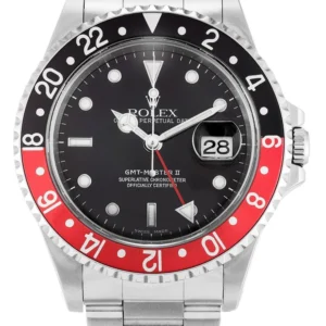 Rolex GMT-Master II 40mm Black Dial 16710 Coke
