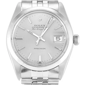 rolex air king 34mm grey dial 5700