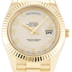 Rolex Day-Date II 40mm Ivory Dial 218238