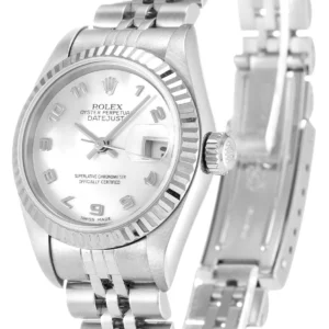 Rolex Lady-Datejust 26mm Mother of Pearl White Dial 79174