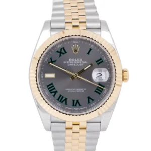Superclone Rolex Datejust 41mm Rhodium Dial 126333 Wimbledon Flutted / Jubilee
