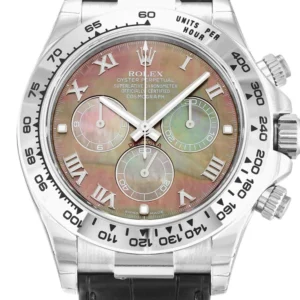 Rolex Daytona 40mm Mother of Pearl Black Dial 116519