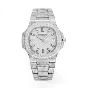Patek Philippe Nautilus Full Star Platinum Watch
