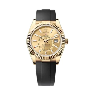 superclone rolex sky dweller 42 mm champagne dial 336238