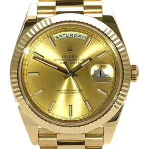 Rolex Day-Date II 40mm Champagne Dial 228238