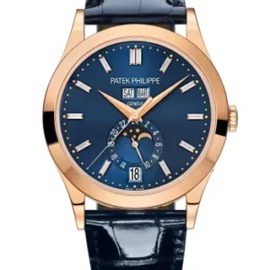 Patek Philippe Complications Rose Gold Diamond Blue Dial 5396R-015