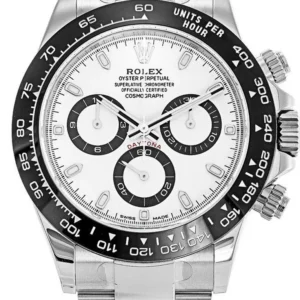 Superclone Rolex Daytona Panda 40mm White Dial 116500LN