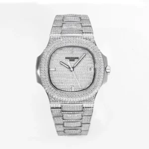 Patek Philippe Nautilus Full Star Watch, Platinum